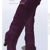 Tokyo.Girl . Lyke Boots . Purple Ad